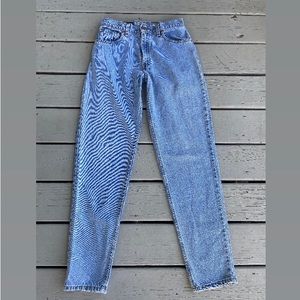Vintage Levis 550 Mom Jeans Relaxed Fit Tapered Leg High Rise  9 Long